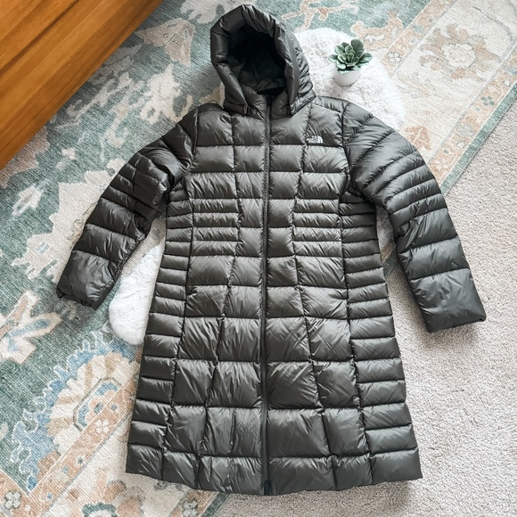 The North Face Green Metropolis II Parka- Size XL